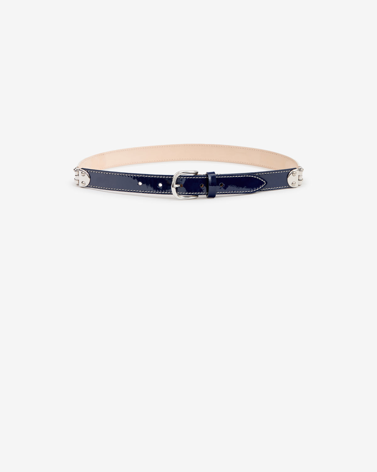 Zap leather belt