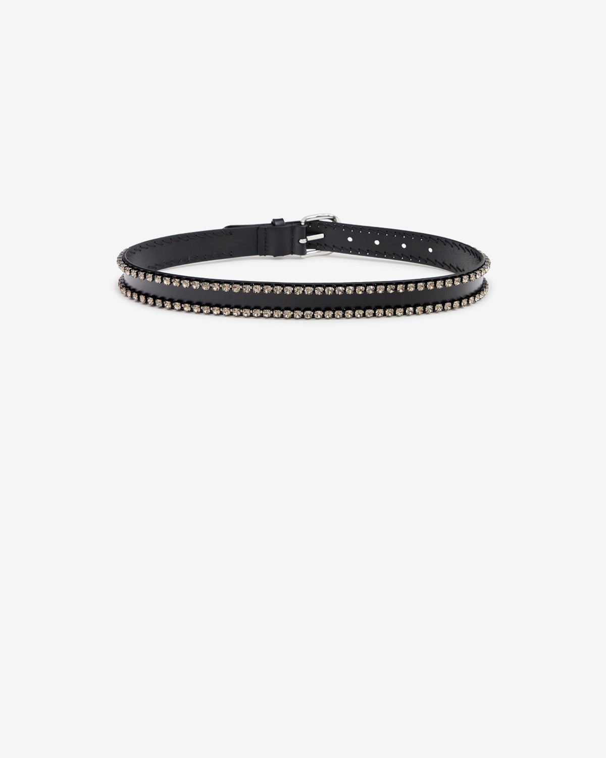 Zap leather belt