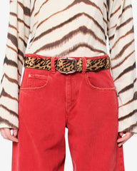 Lapae leather belt