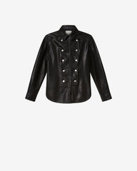 Valdy leather shirt