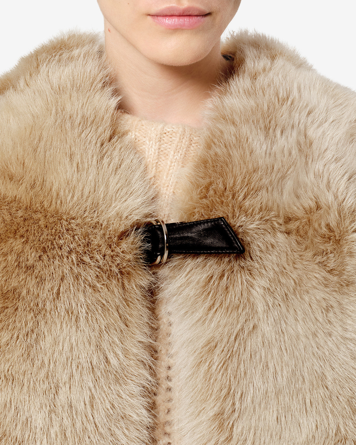 Riza shearling vest