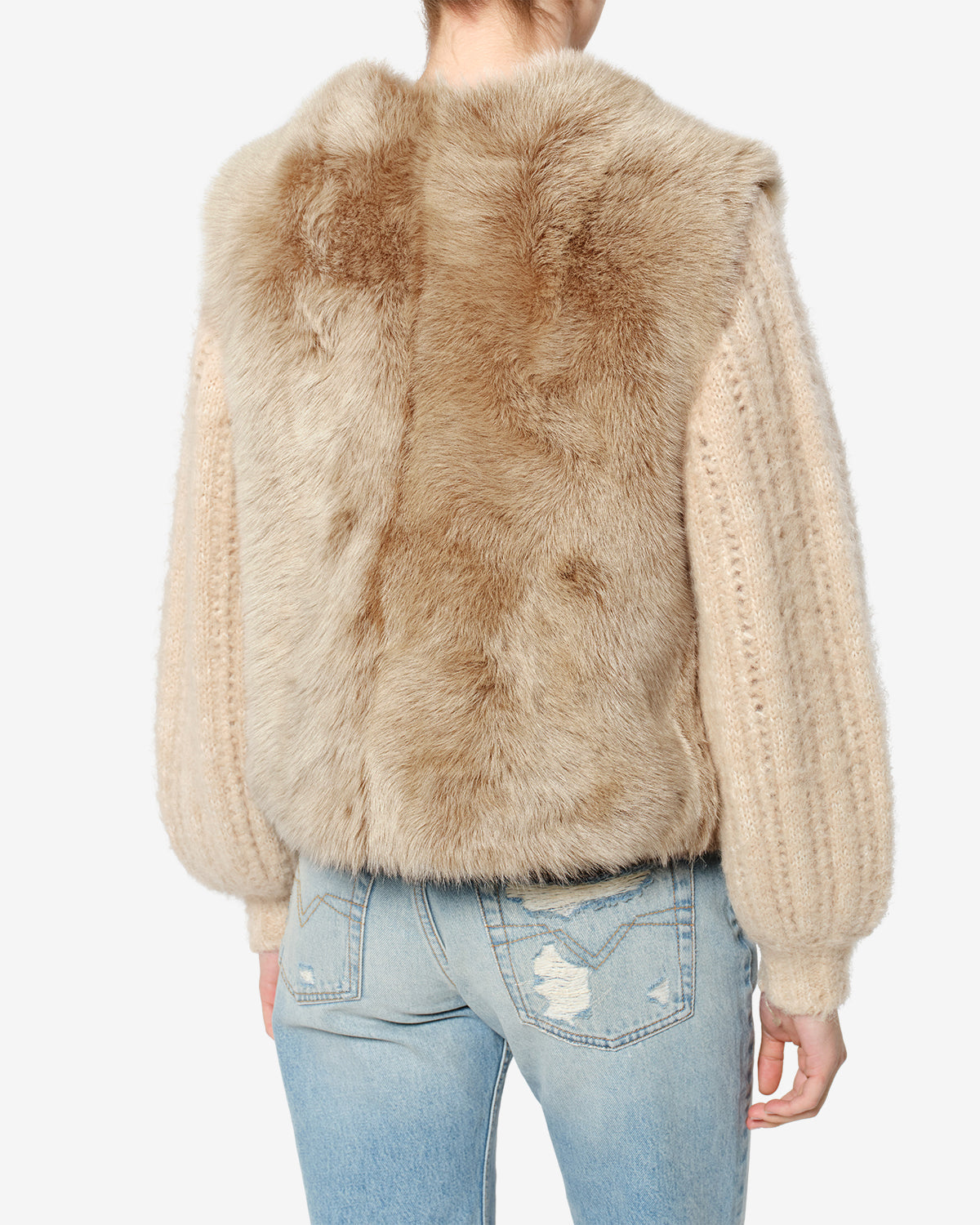 Riza shearling vest