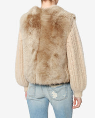 Riza shearling vest
