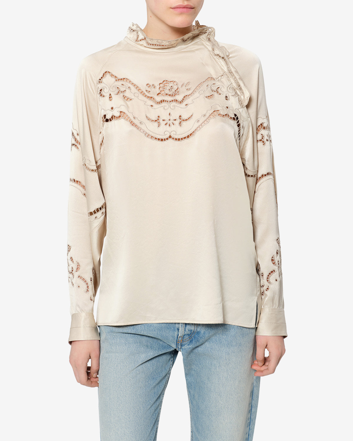 Enelia silk blouse