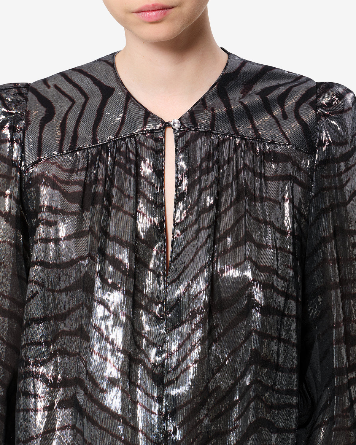 Farali silk blouse