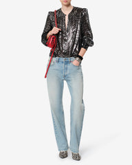 Farali silk blouse