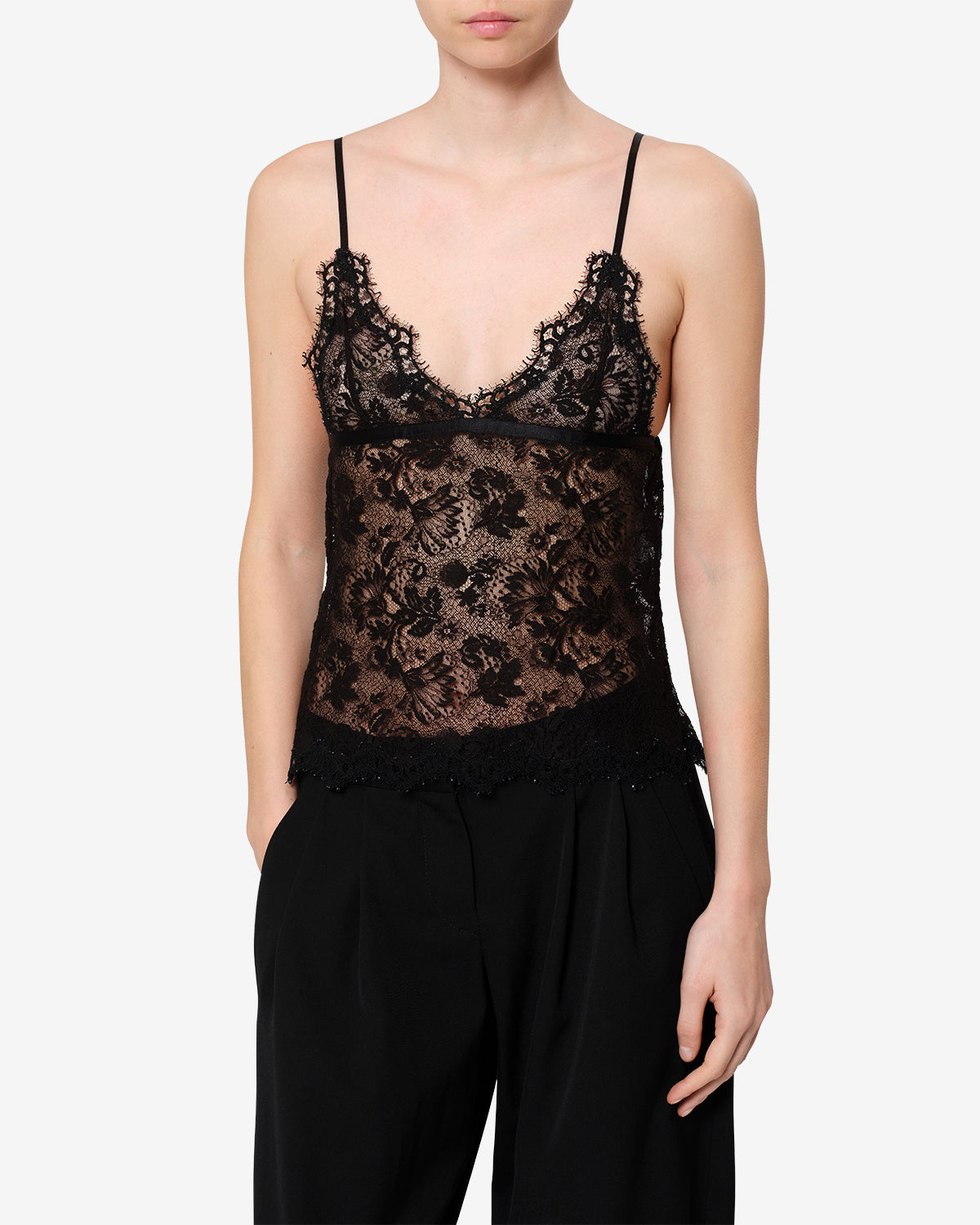 Adiena lace top