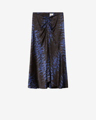 Laren silk skirt