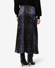 Laren silk skirt