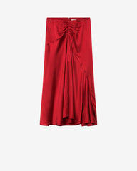 Laren silk skirt