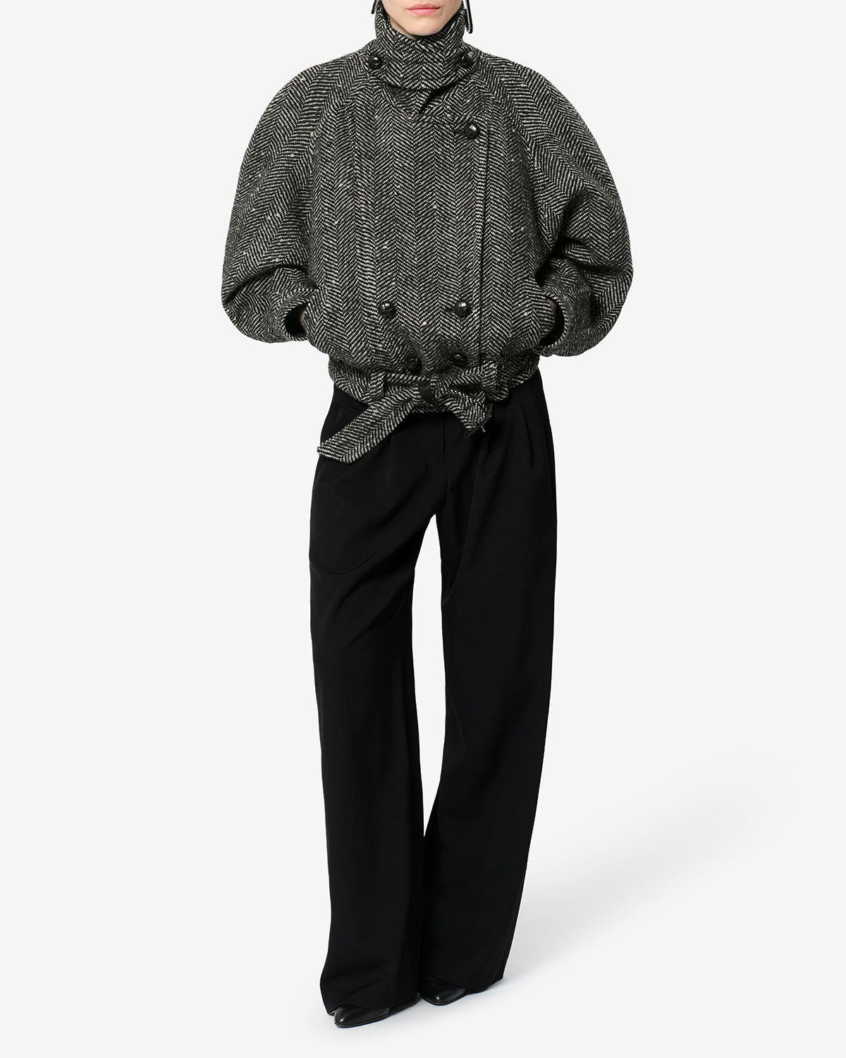 Elvane wool coat