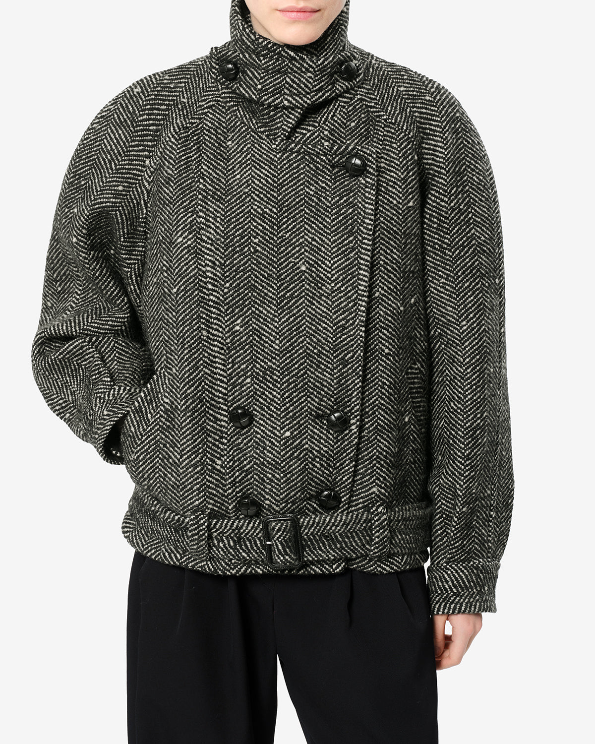 Elvane wool coat