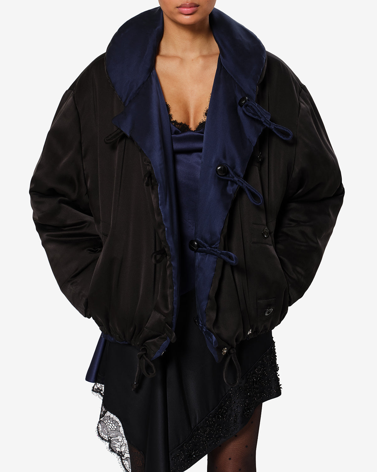 Bleza silk coat