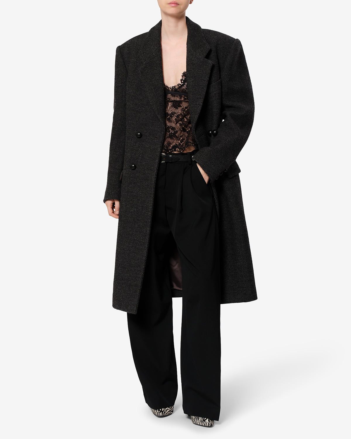 Erla wool coat
