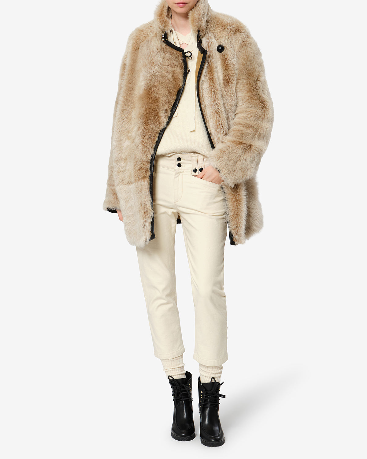 Rema shearling coat