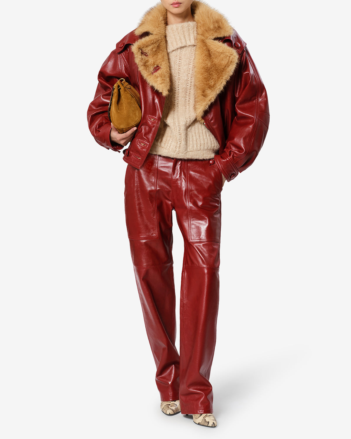 Valina leather jacket
