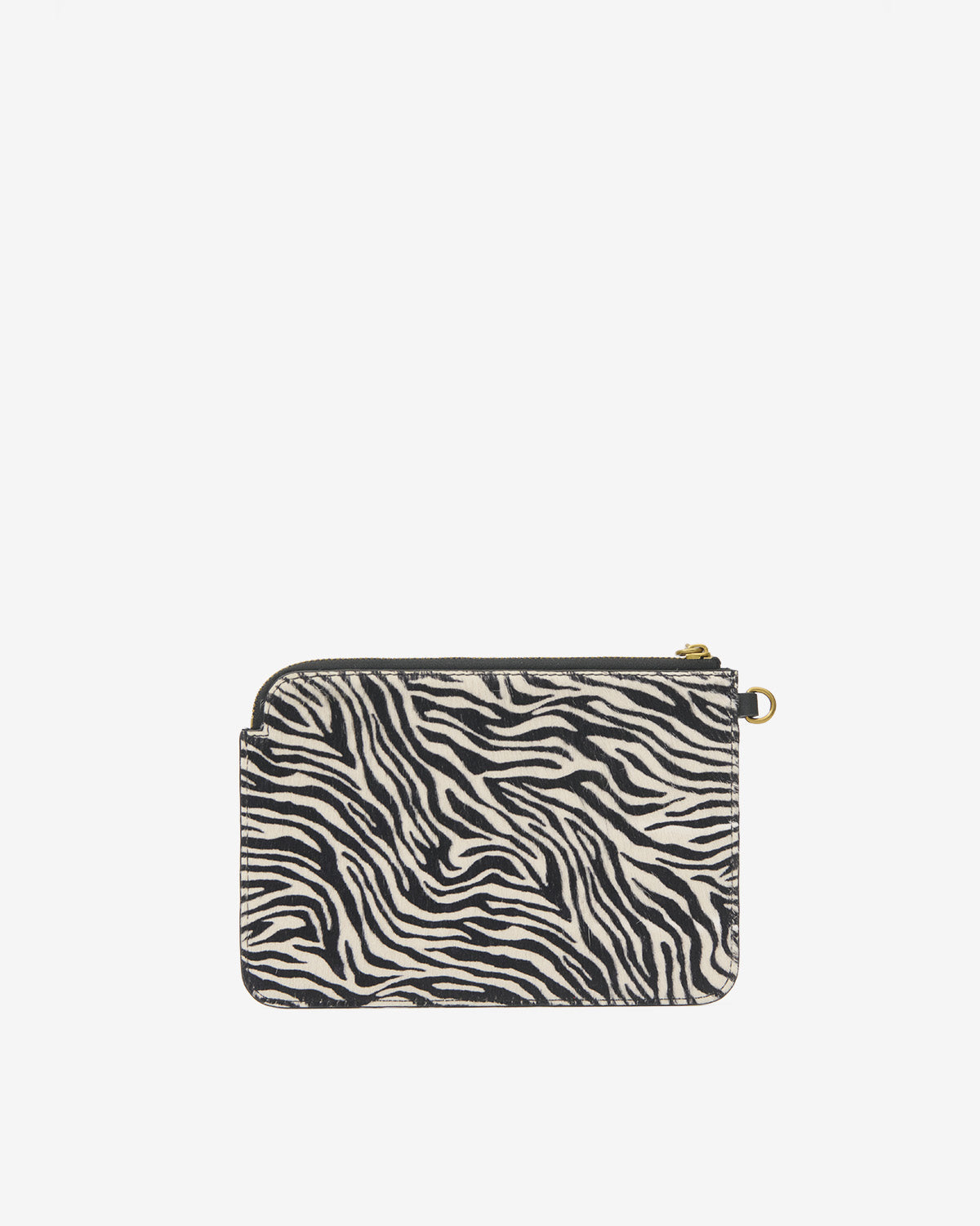 Oskan Pony leather zip pouch