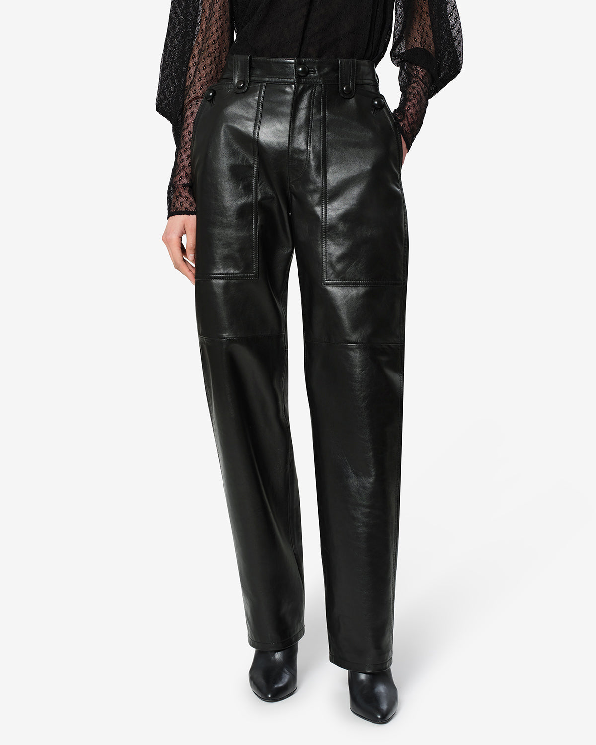 Valka leather pants