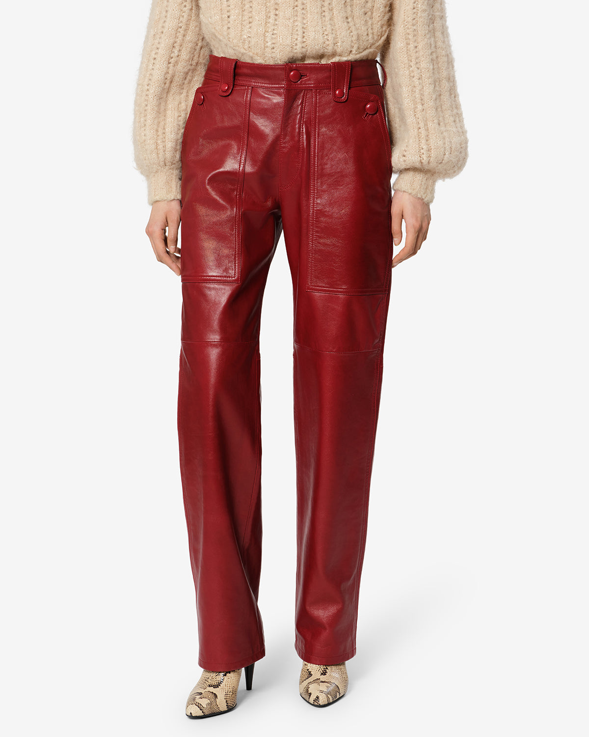 Valka leather pants