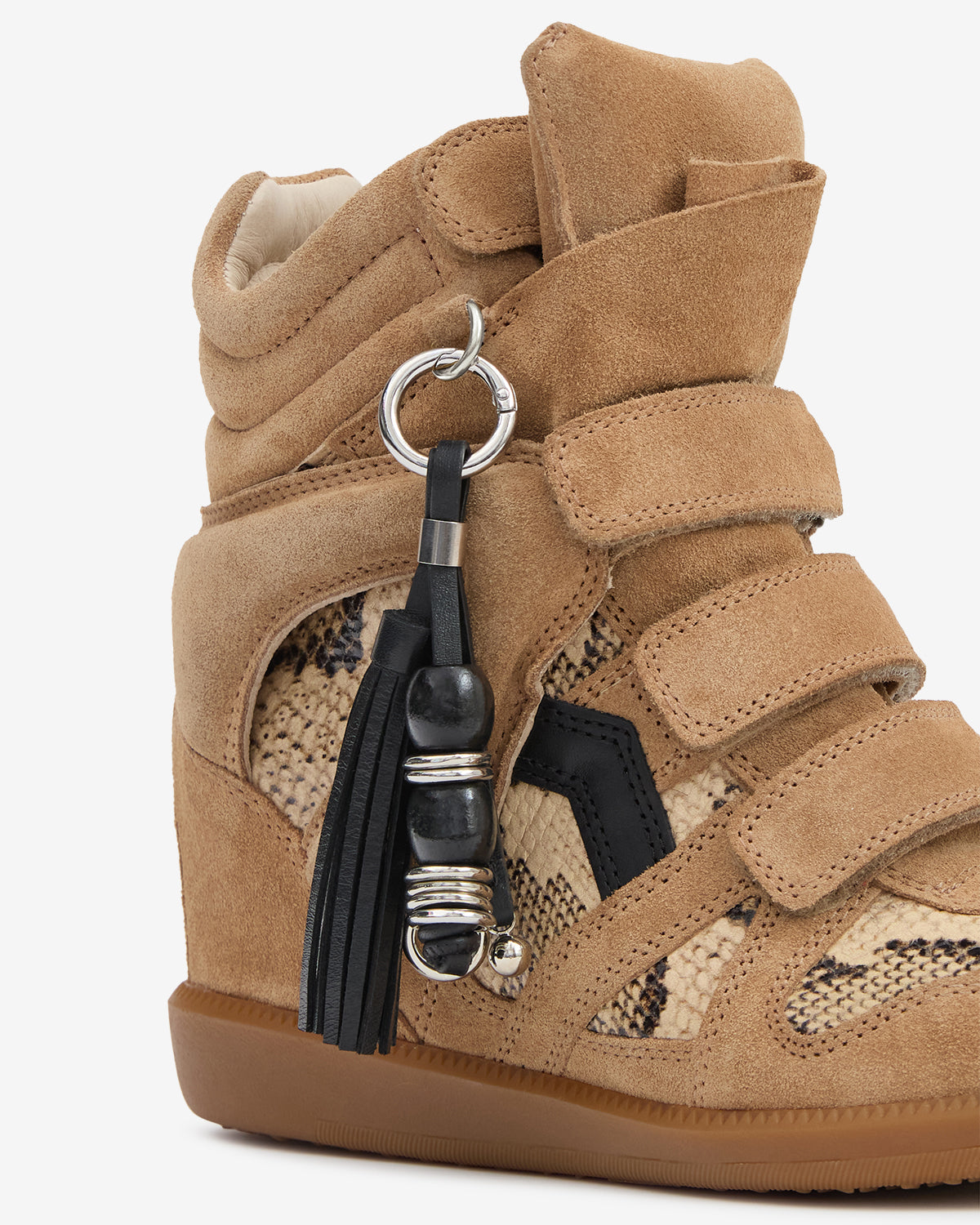 Leather Charms keychain