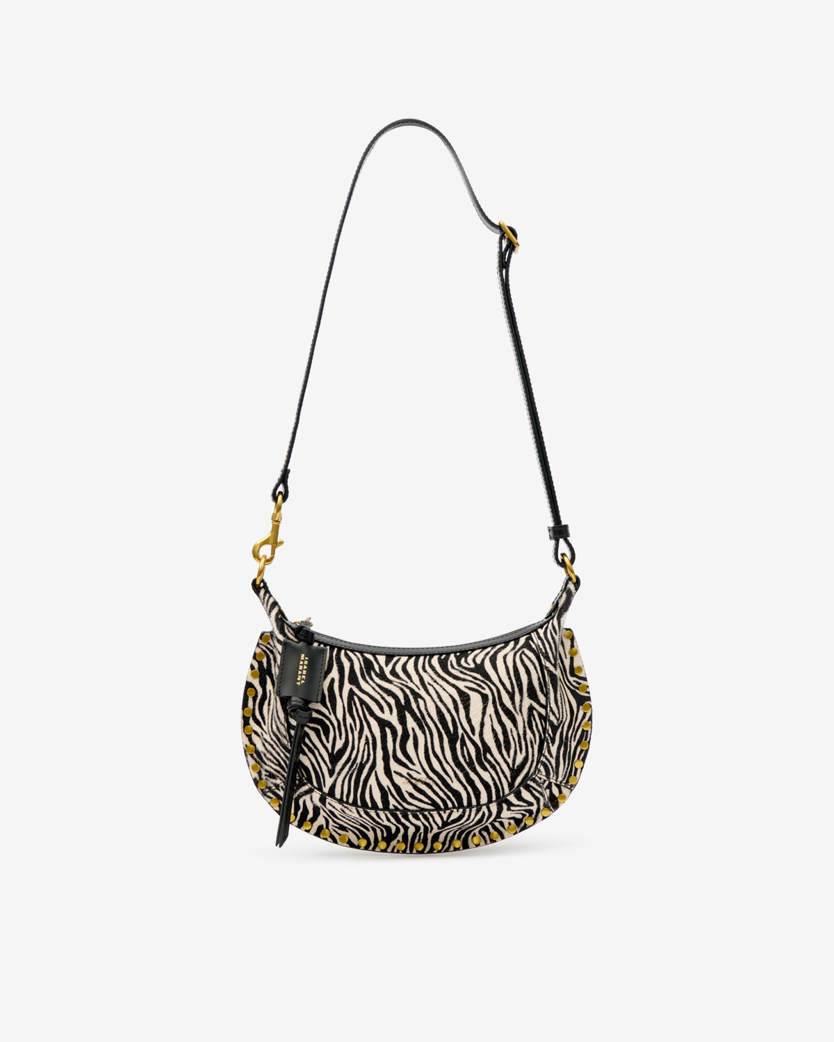 Oskan Moon bag in pony-effect leather