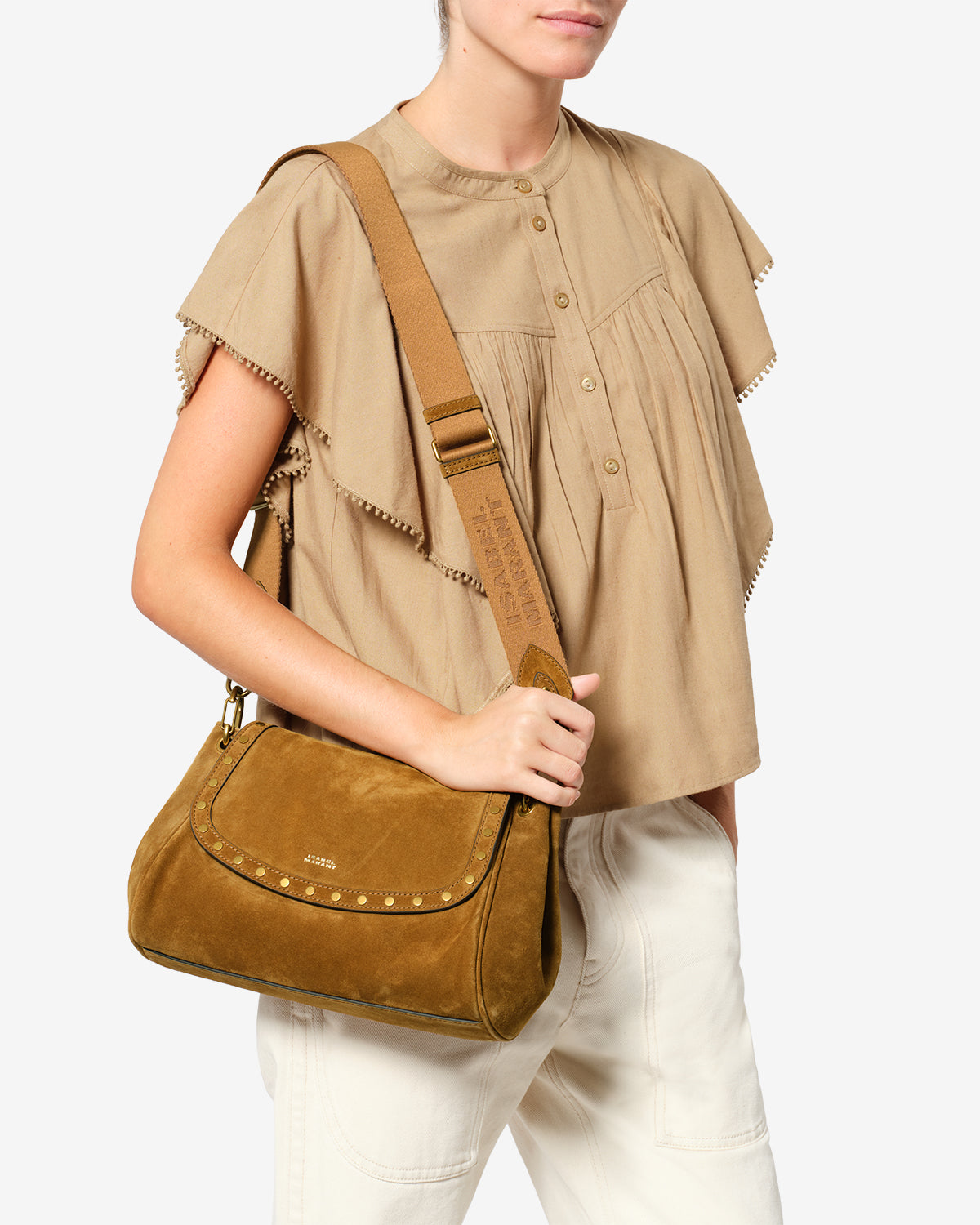 Chany M suede bag