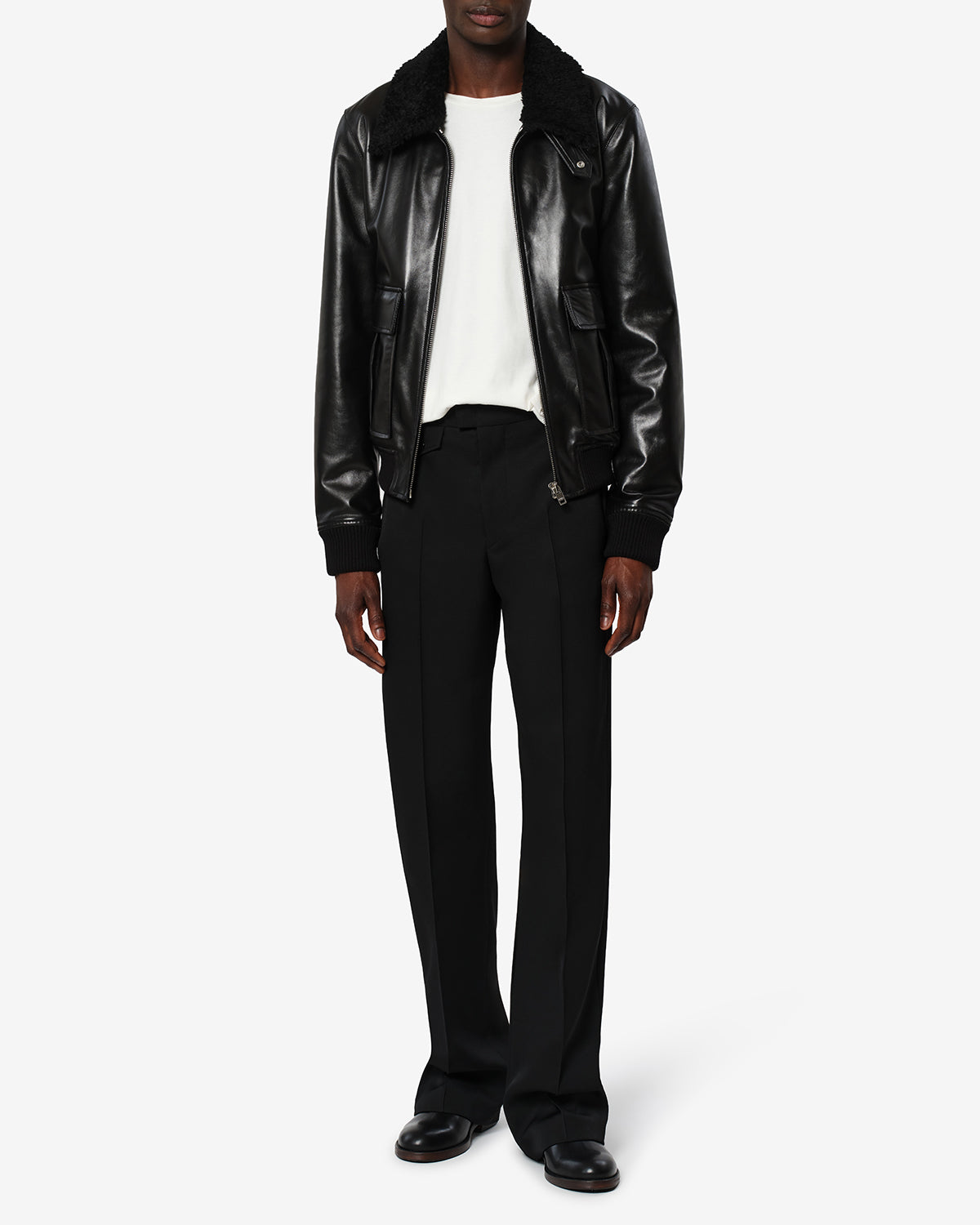 Bowy leather jacket